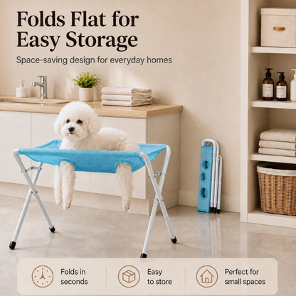 Pawuraa™ Bath Stand 🐾 🛁 — Stress-Free Pet Grooming