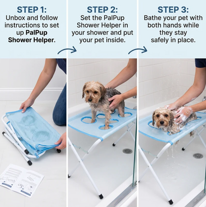 Pawuraa™ Bath Stand 🐾 🛁 — Stress-Free Pet Grooming